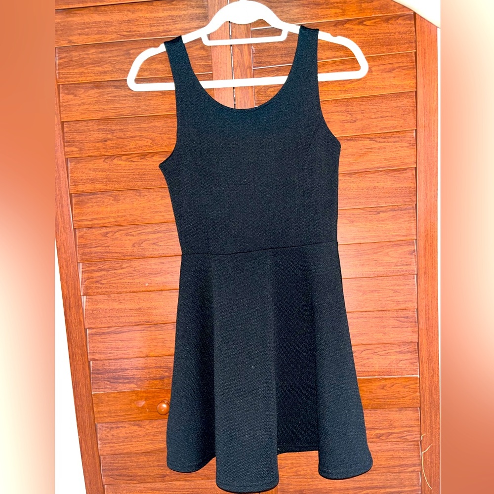 Divided: Black Sleeveless Dress, Size 6, In Great Condition